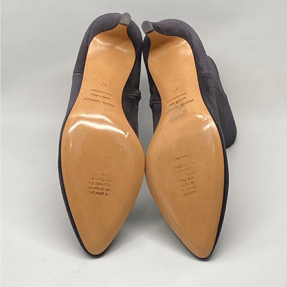 Isabel Marant  Deone 50MM Suede Ankle Boots size 37 - Picture 11 of 12